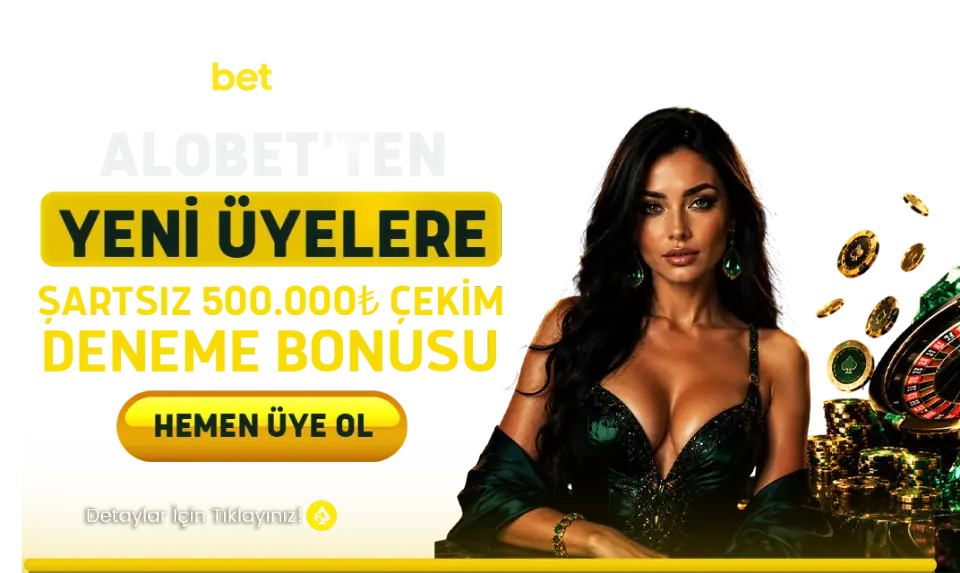 Alobet 250 ₺ Deneme Bonusu kampanya görseli