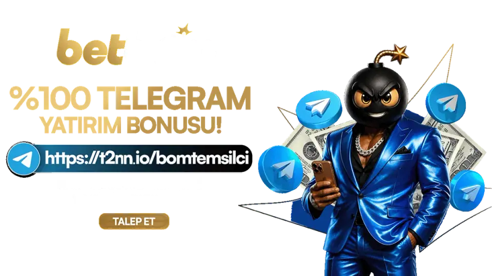 Betbom %100 Telegram Yatırım Bonusu kampanya görseli