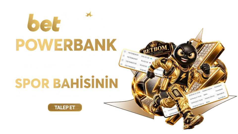 Betbom Powerbank kampanya görseli