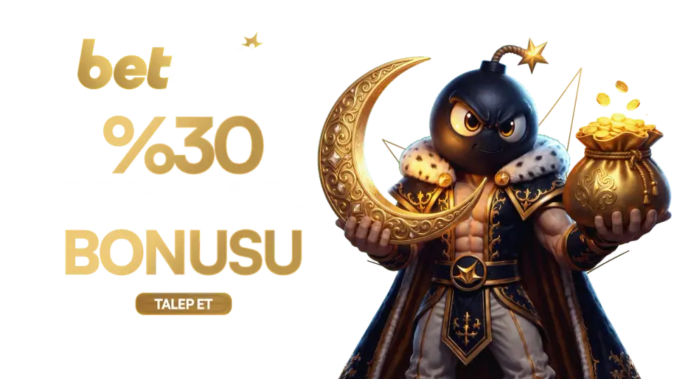 Betbom %30 Gece Kayıp Bonusu kampanya görseli
